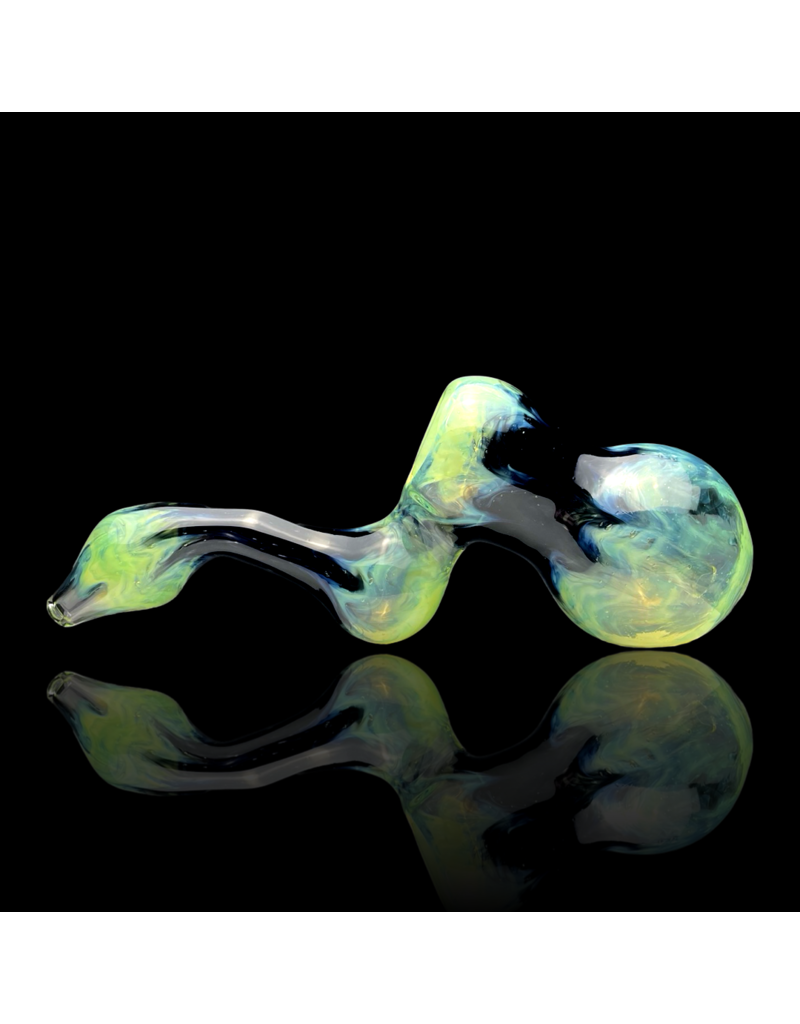 Rainbow Gabe Dual Color Sangy Layback Bubbler B