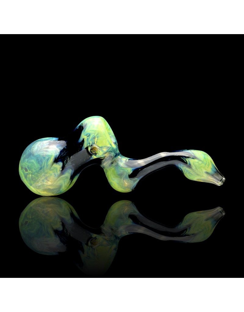 Rainbow Gabe Dual Color Sangy Layback Bubbler B