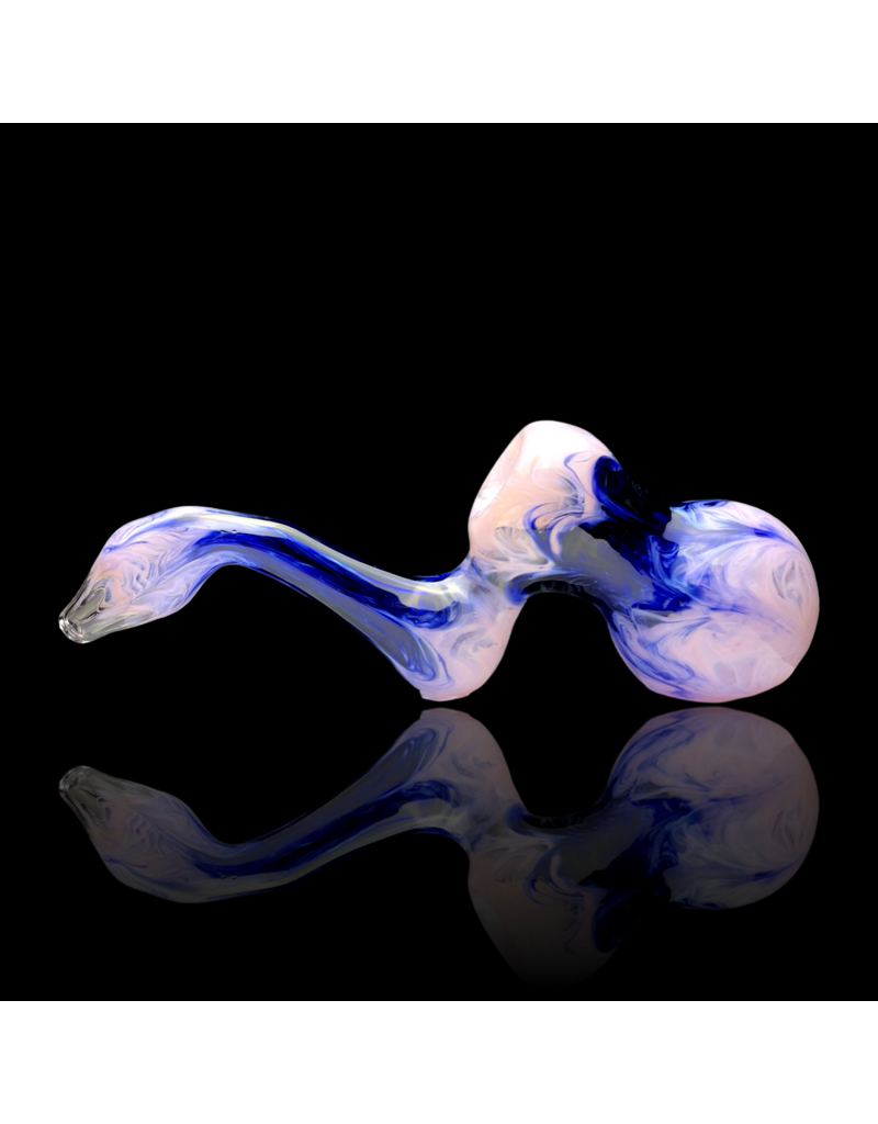 Rainbow Gabe Dual Color Sangy Layback Bubbler C