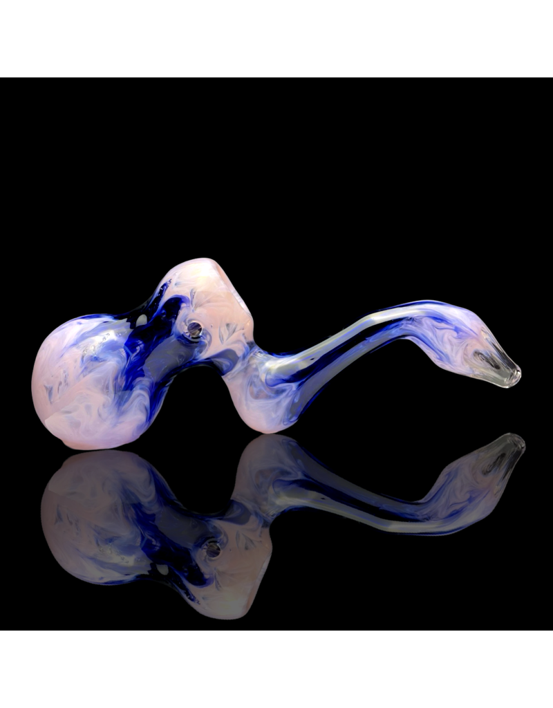 Rainbow Gabe Dual Color Sangy Layback Bubbler C