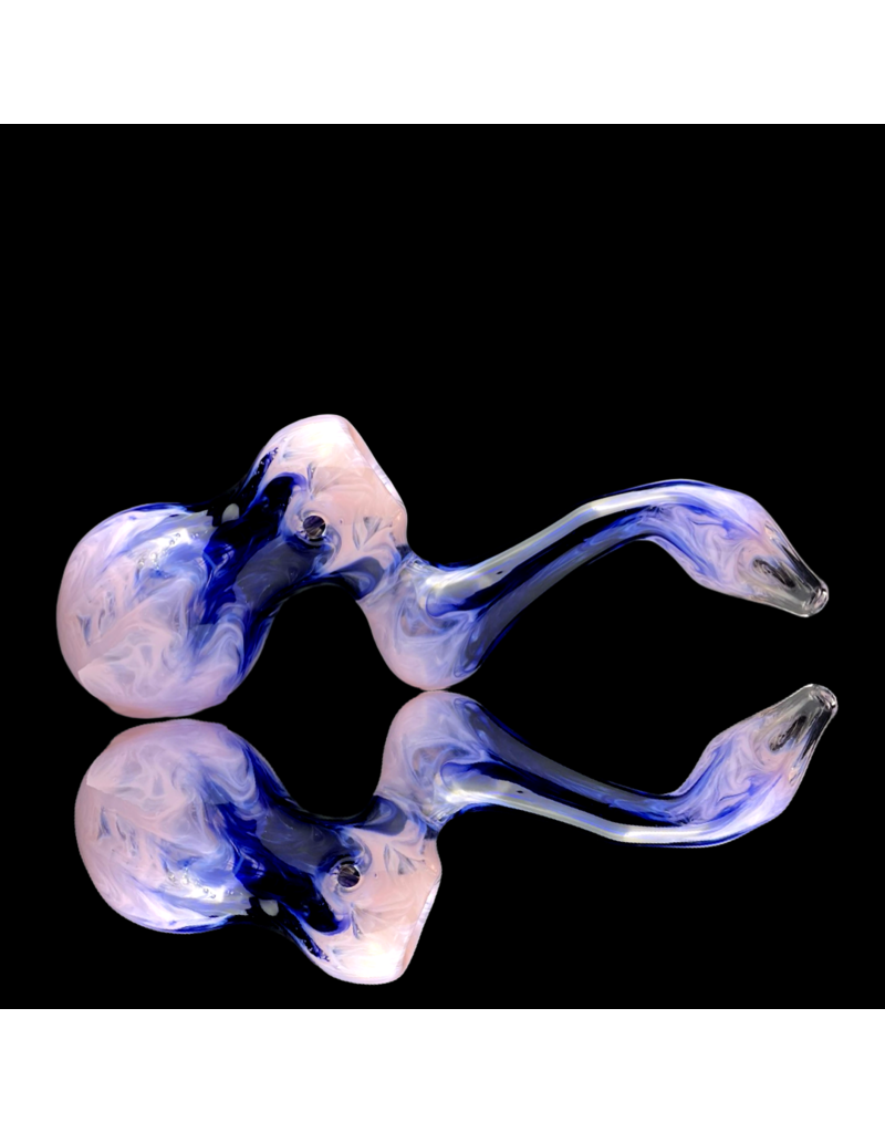 Rainbow Gabe Dual Color Sangy Layback Bubbler C