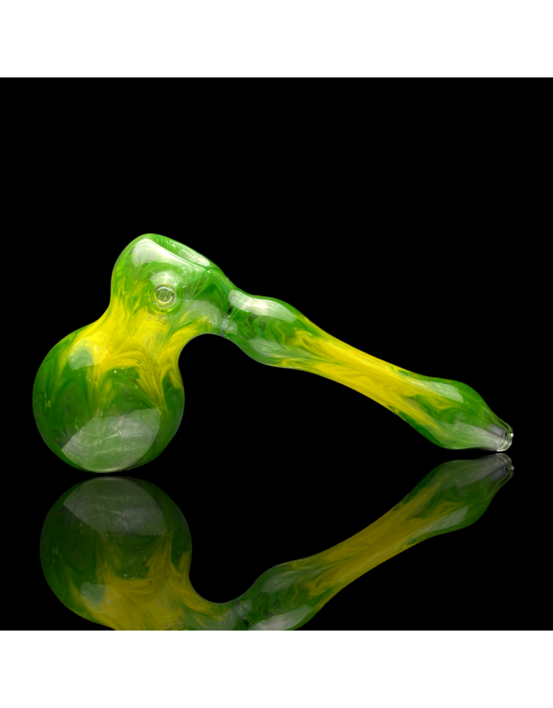 Rainbow Gabe Dual Color Sangy Hammer Bubbler B
