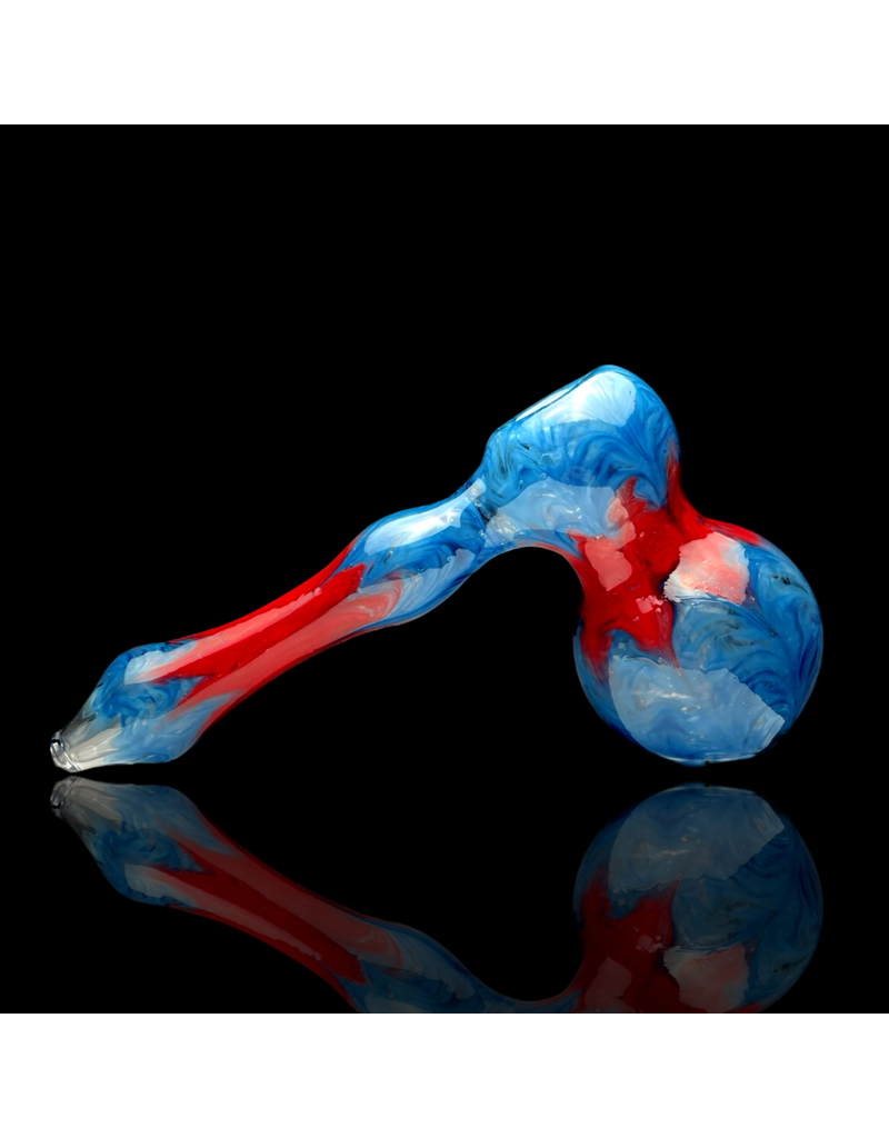 Rainbow Gabe Dual Color Sangy Hammer Bubbler C