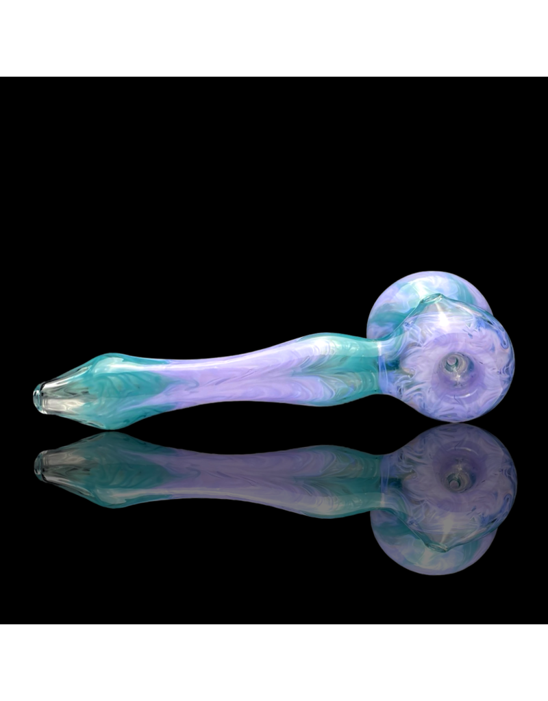 Rainbow Gabe Dual Color Sangy Hammer Bubbler D