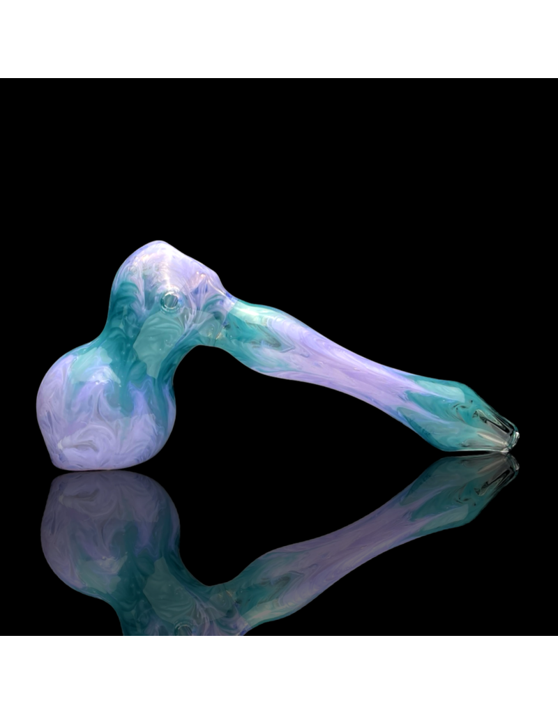 Rainbow Gabe Dual Color Sangy Hammer Bubbler D