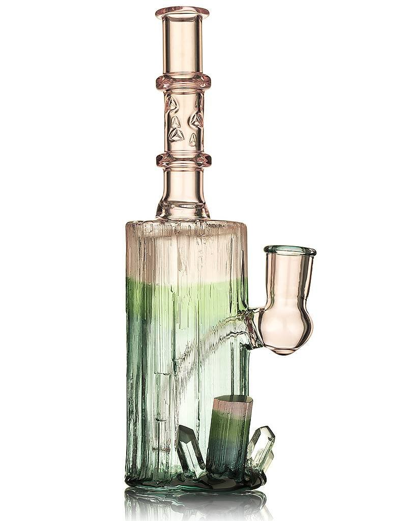 Digger Lg Tourmaline Cluster Dab Rig