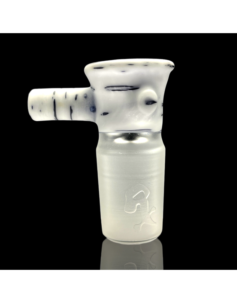 Witch DR 18mm Shaped Betula Birch 4-Hole Slide by Witch DR Studio