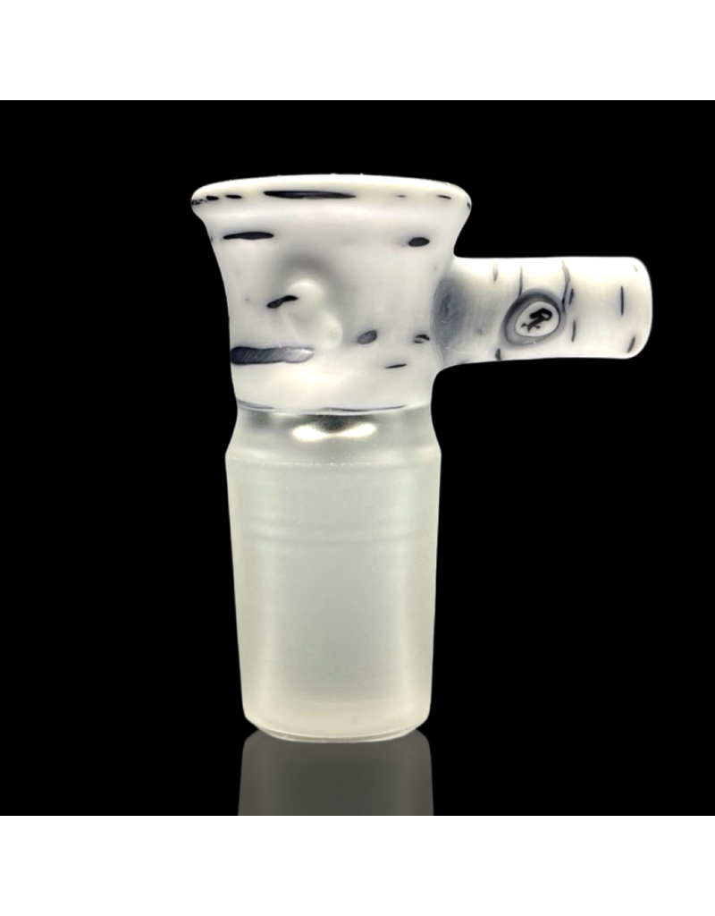 Witch DR 18mm Shaped Betula Birch 4-Hole Slide by Witch DR Studio