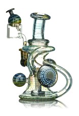 Steve Sizelove SOLD Steve Sizelove Blue Bubbletrap Recycler