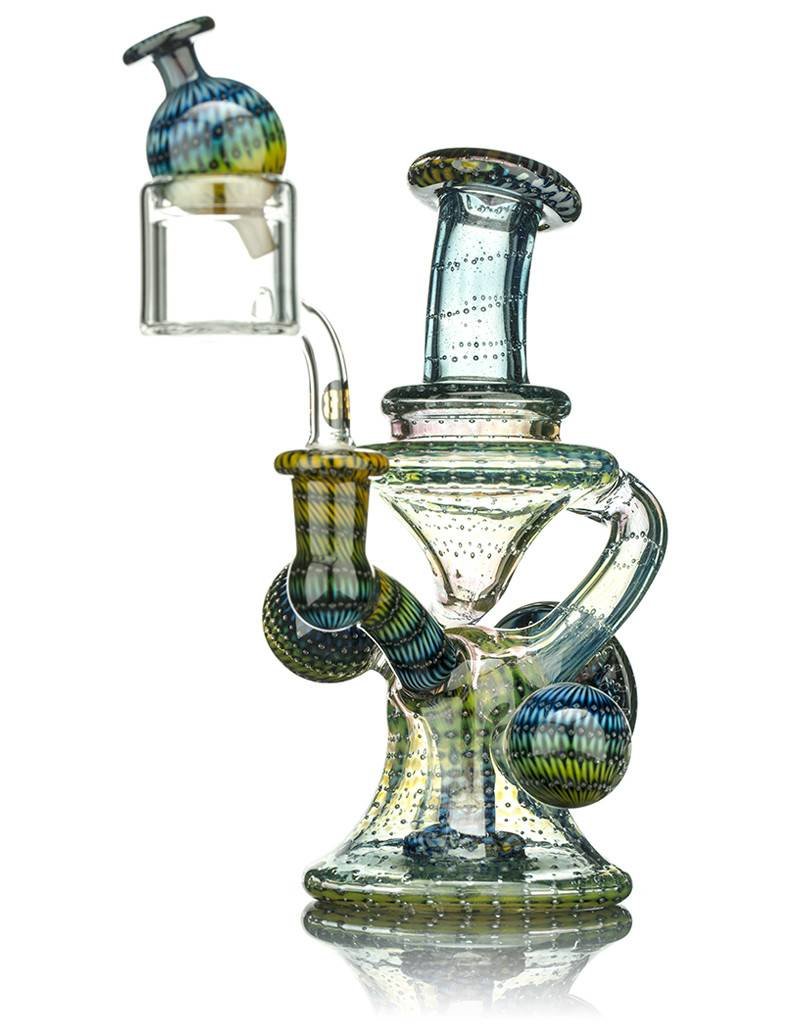 Steve Sizelove SOLD Steve Sizelove Blue Bubbletrap Recycler