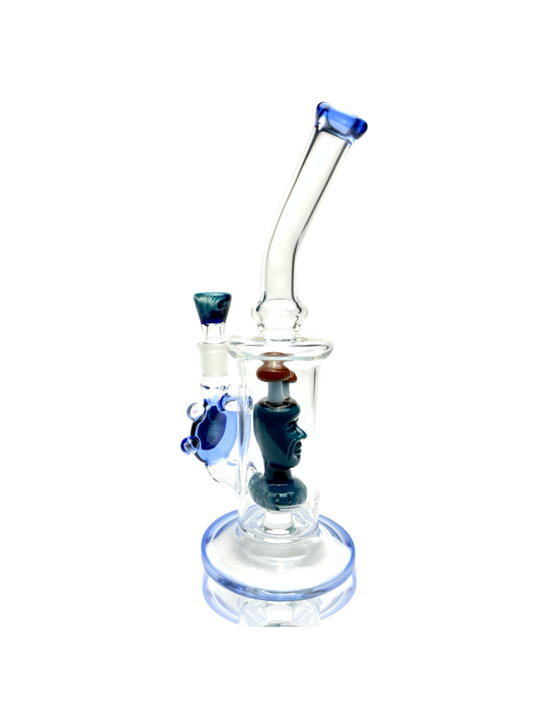 GPS Mushrooms On My Mind 18mm Bubbler GPS x Halen