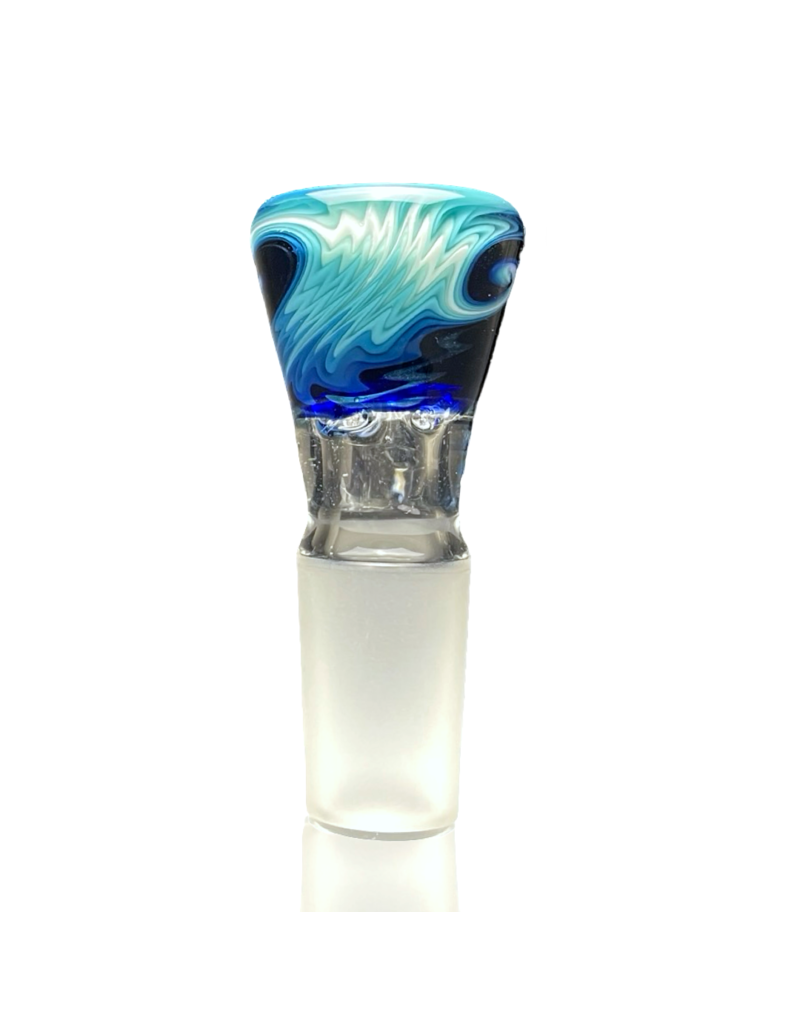 GPS Mushrooms On My Mind 18mm Bubbler GPS x Halen