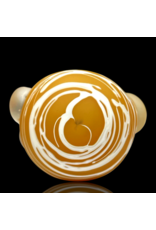 Koy Glass Koy SB Butterscotch Splatter Pipe