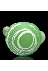 Koy Glass Koy SB Jade Green Splatter Pipe