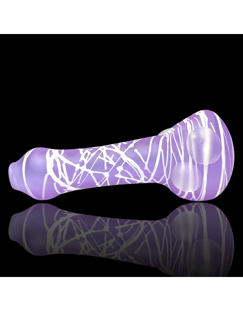 Koy Glass Koy SB Purple Splatter Pipe