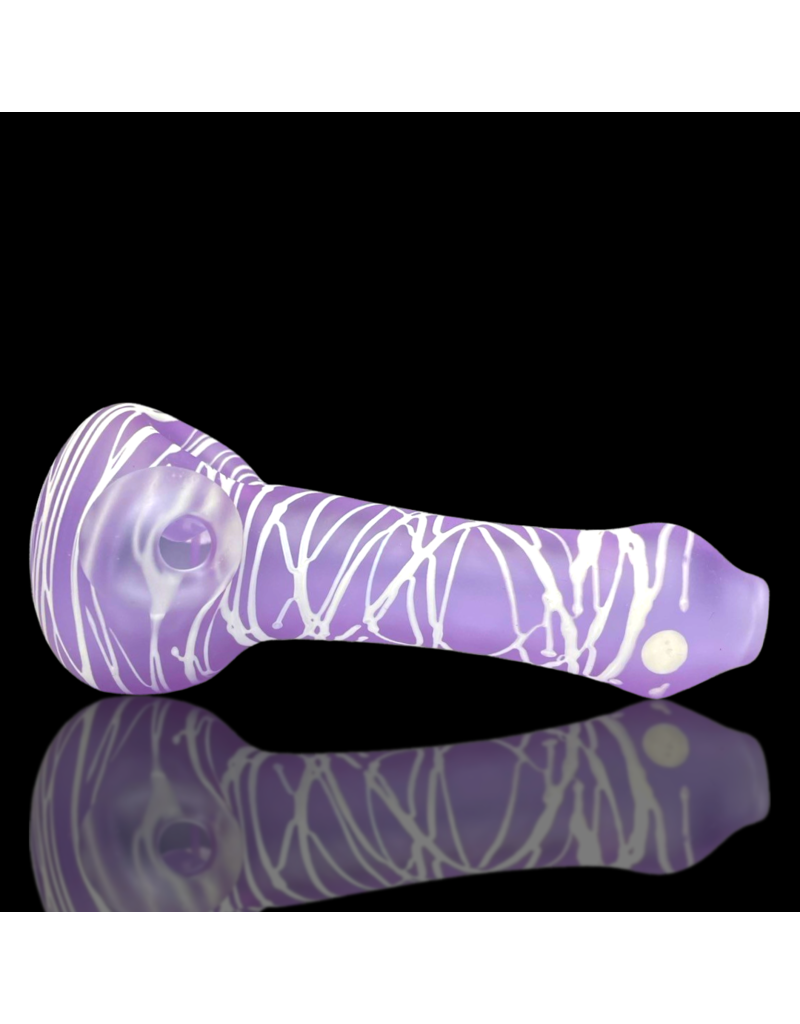 Koy Glass Koy SB Purple Splatter Pipe