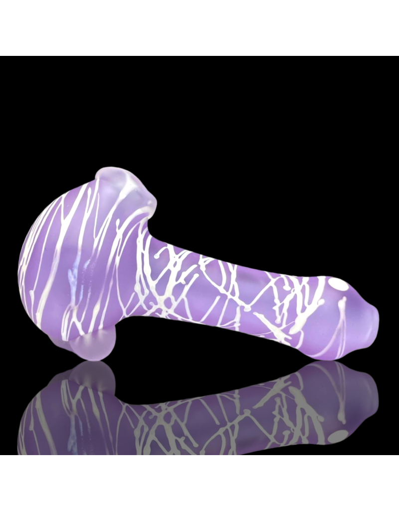 Koy Glass Koy SB Purple Splatter Pipe