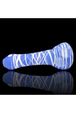 Koy Glass Koy SB Milky Blue Splatter Pipe