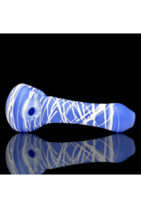 Koy Glass Koy SB Milky Blue Splatter Pipe