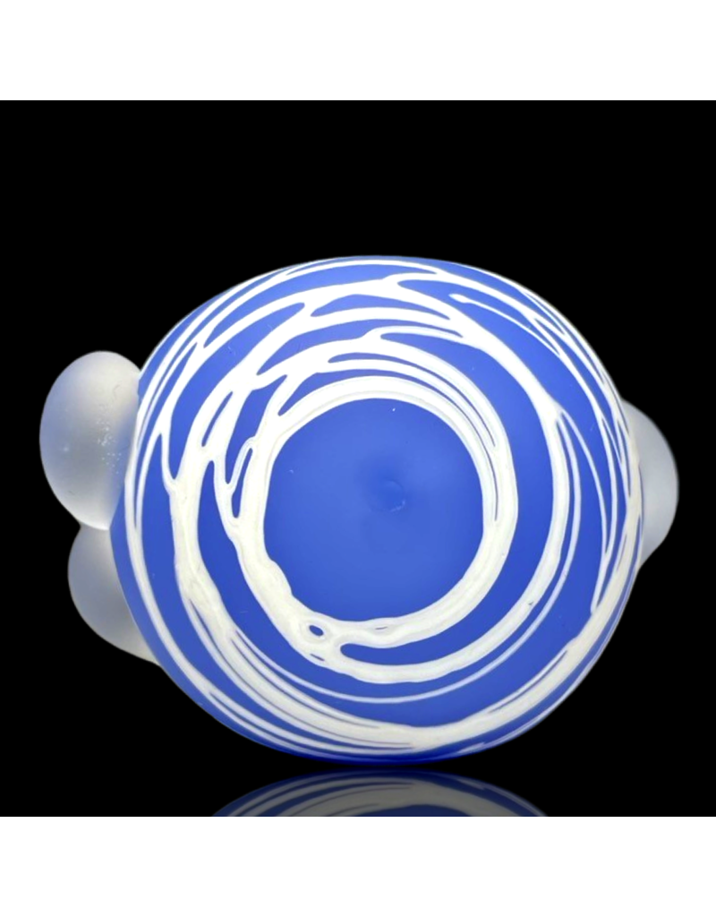Koy Glass Koy SB Milky Blue Splatter Pipe
