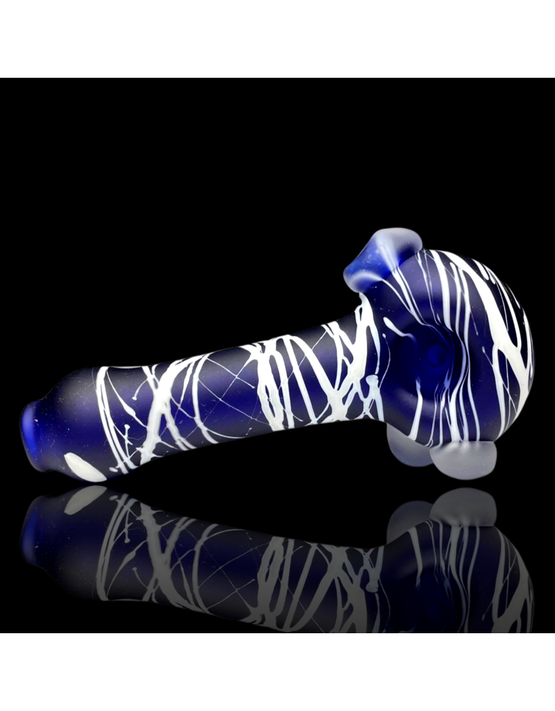 Koy Glass Koy SB Blue Splatter Pipe