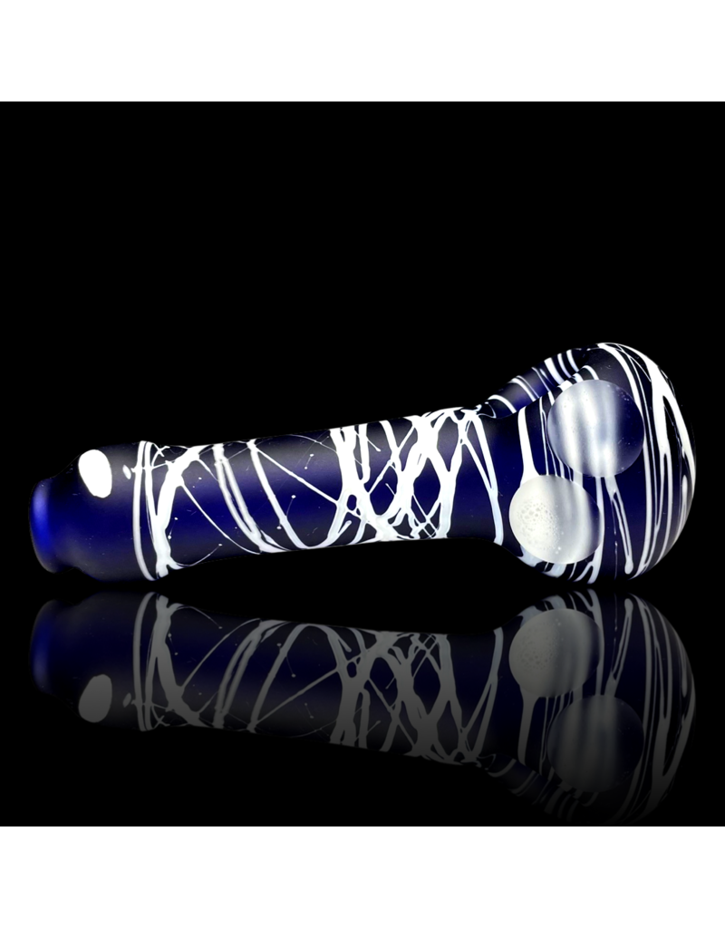 Koy Glass Koy SB Blue Splatter Pipe