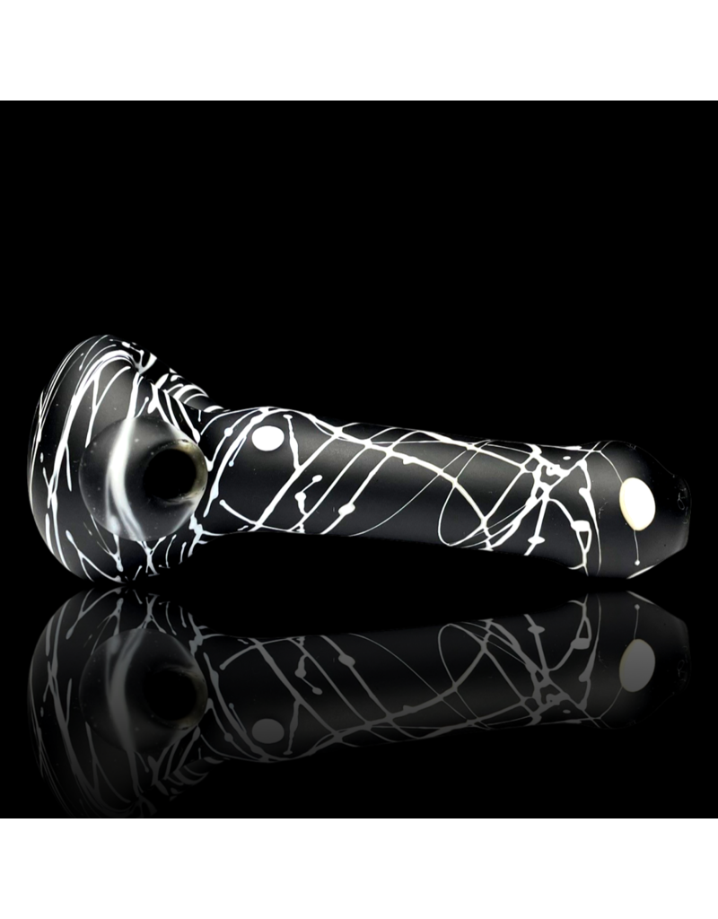 Koy Glass Koy SB Black Splatter Pipe