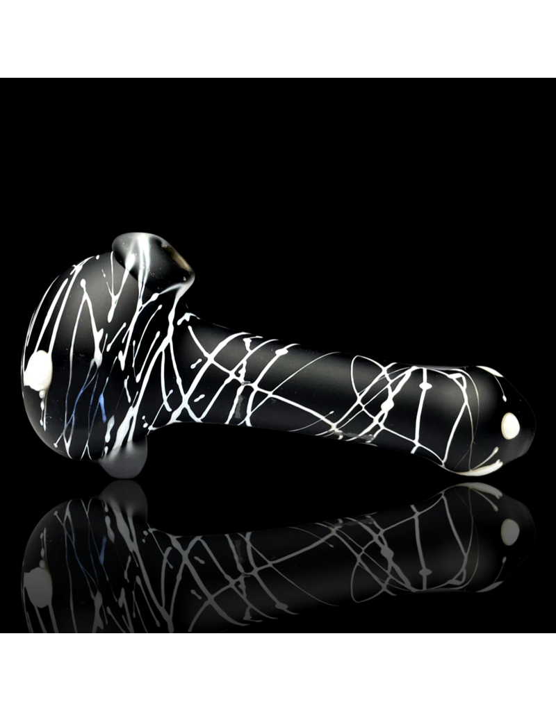 Koy Glass Koy SB Black Splatter Pipe