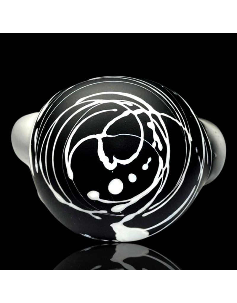 Koy Glass Koy SB Black Splatter Pipe