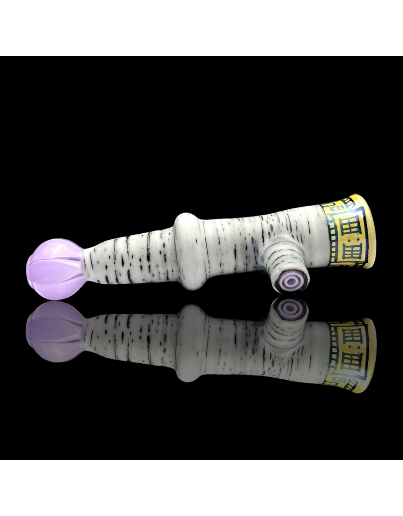 Witch DR 5.29 E Cals x Engelmann Carved Birch Chillum