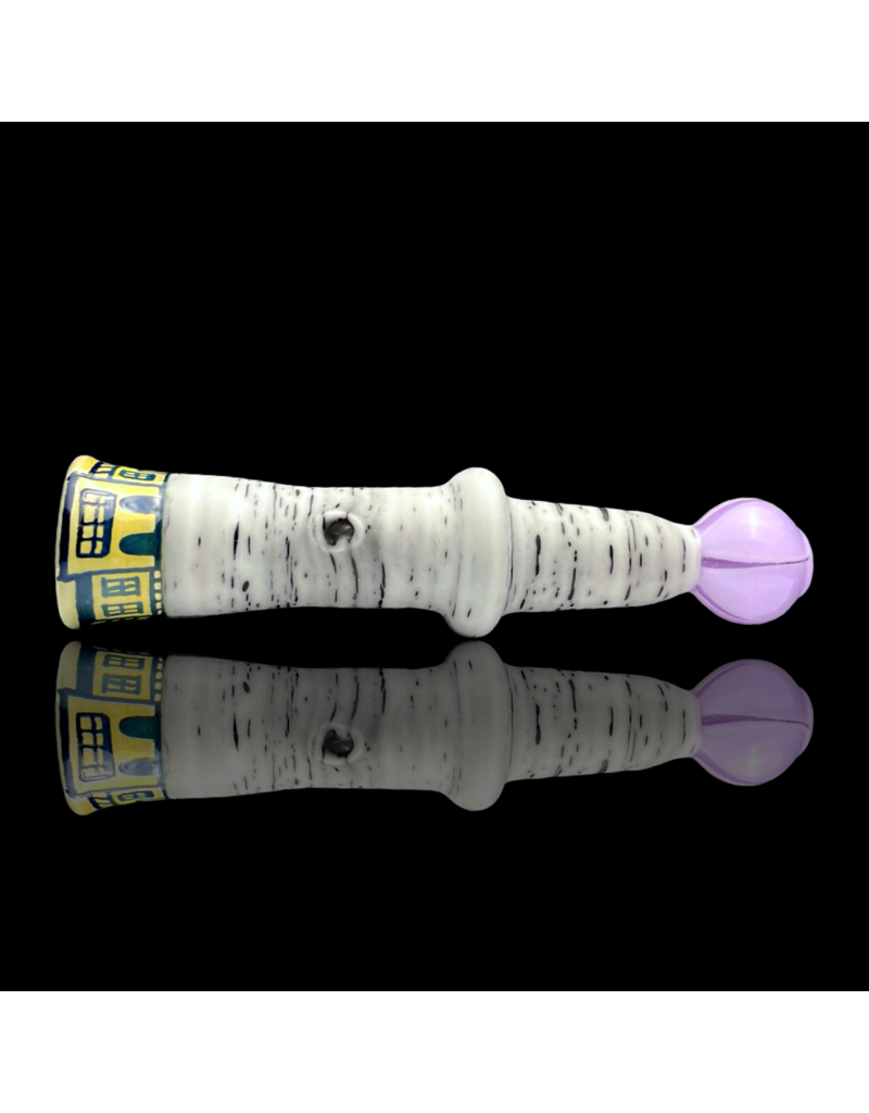 Witch DR 5.29 E Cals x Engelmann Carved Birch Chillum