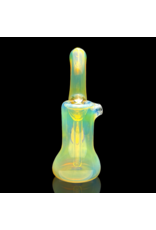 Witch DR Wholesale Silver Fume Upright Skull Bubbler Witch DR