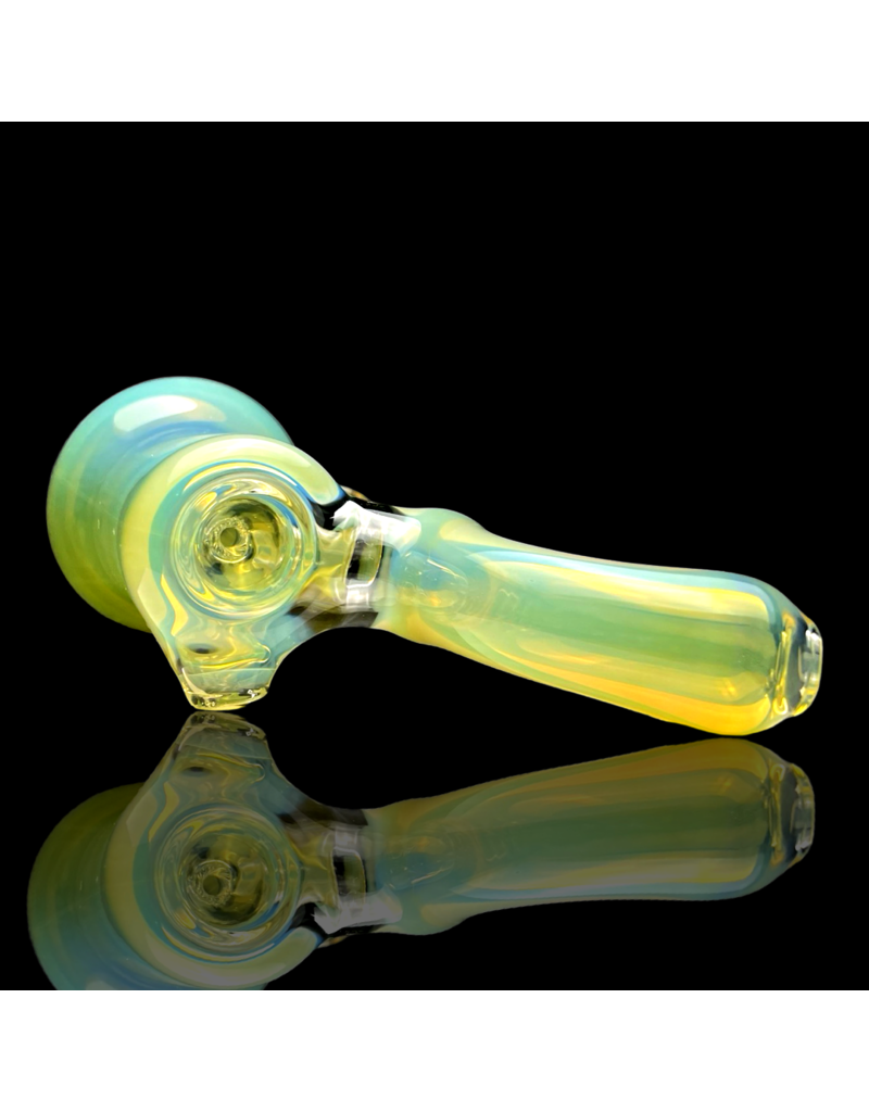Witch DR Wholesale Silver Fume Upright Skull Bubbler Witch DR