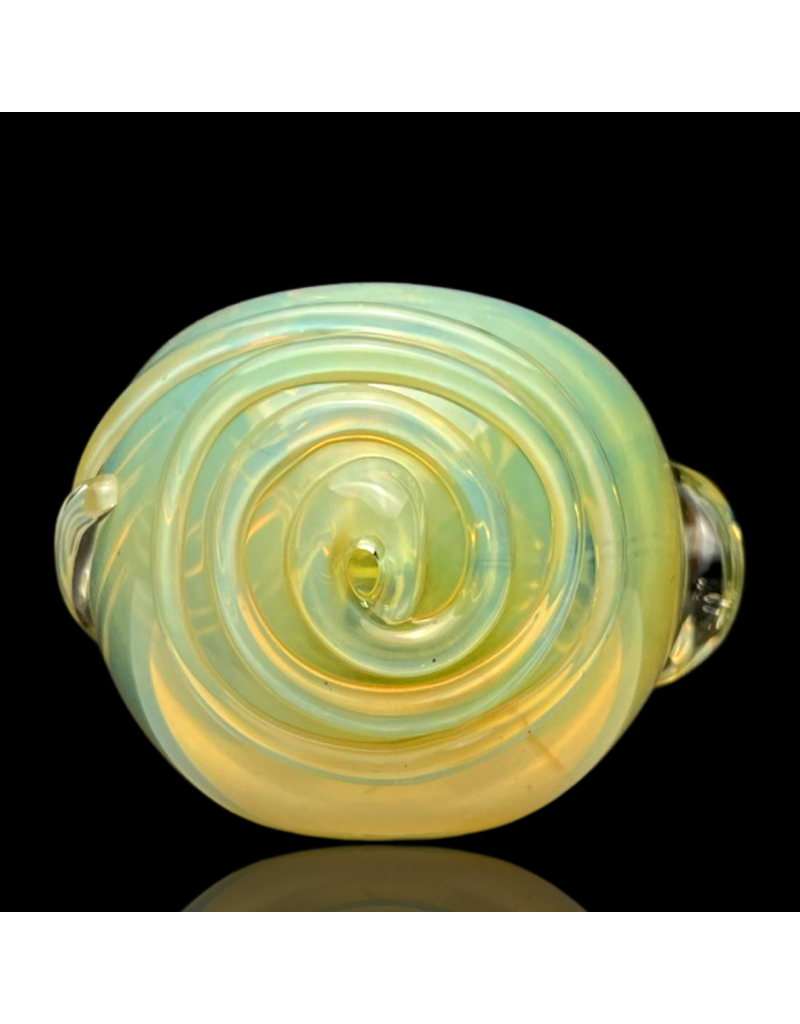 Koy Glass Wholesale Silver Fume Scroll Pipe Koy Glass