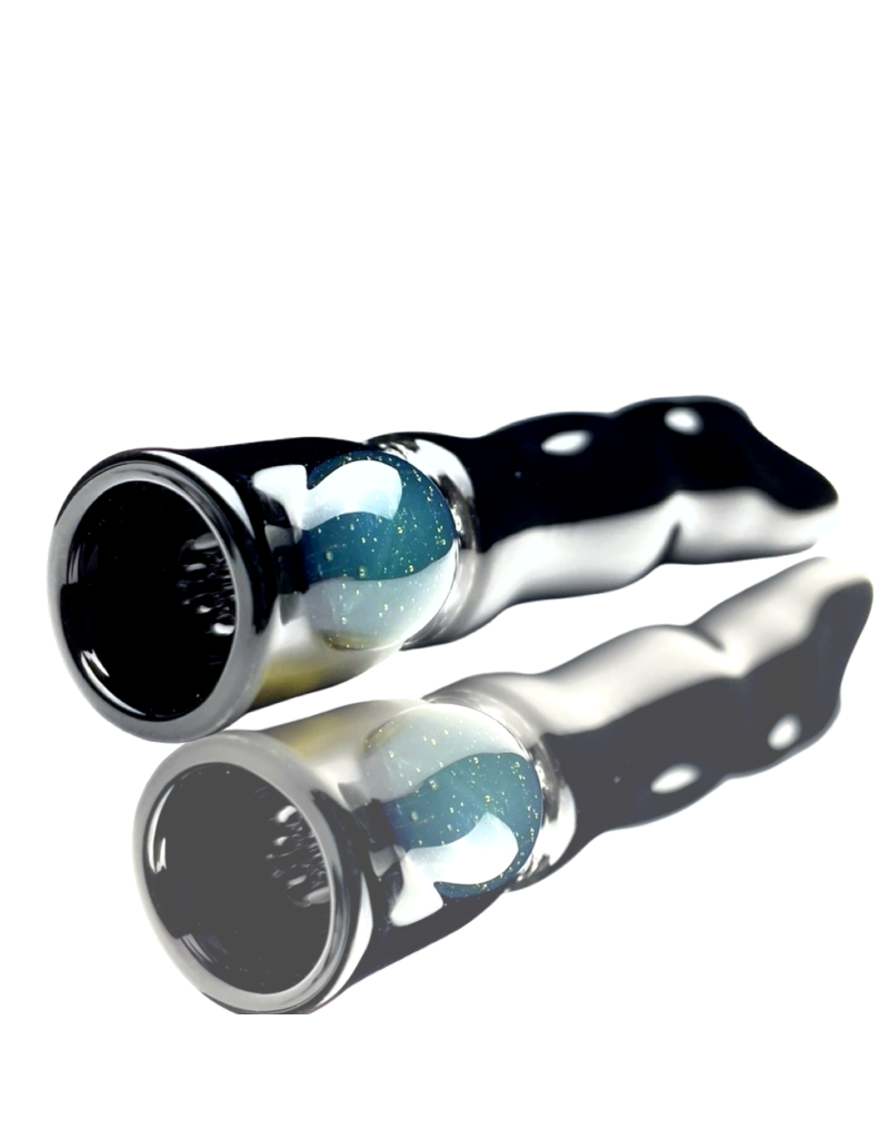 Black Honeycomb Chillum by Blazing Blue