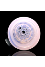 Jade Pink Honeycomb Chillum by Blazing Blue