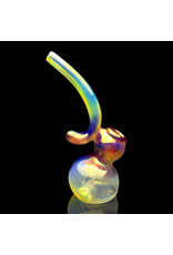 Wholesale Gold & Silver Fume Upright Bubbler Travy Buddy