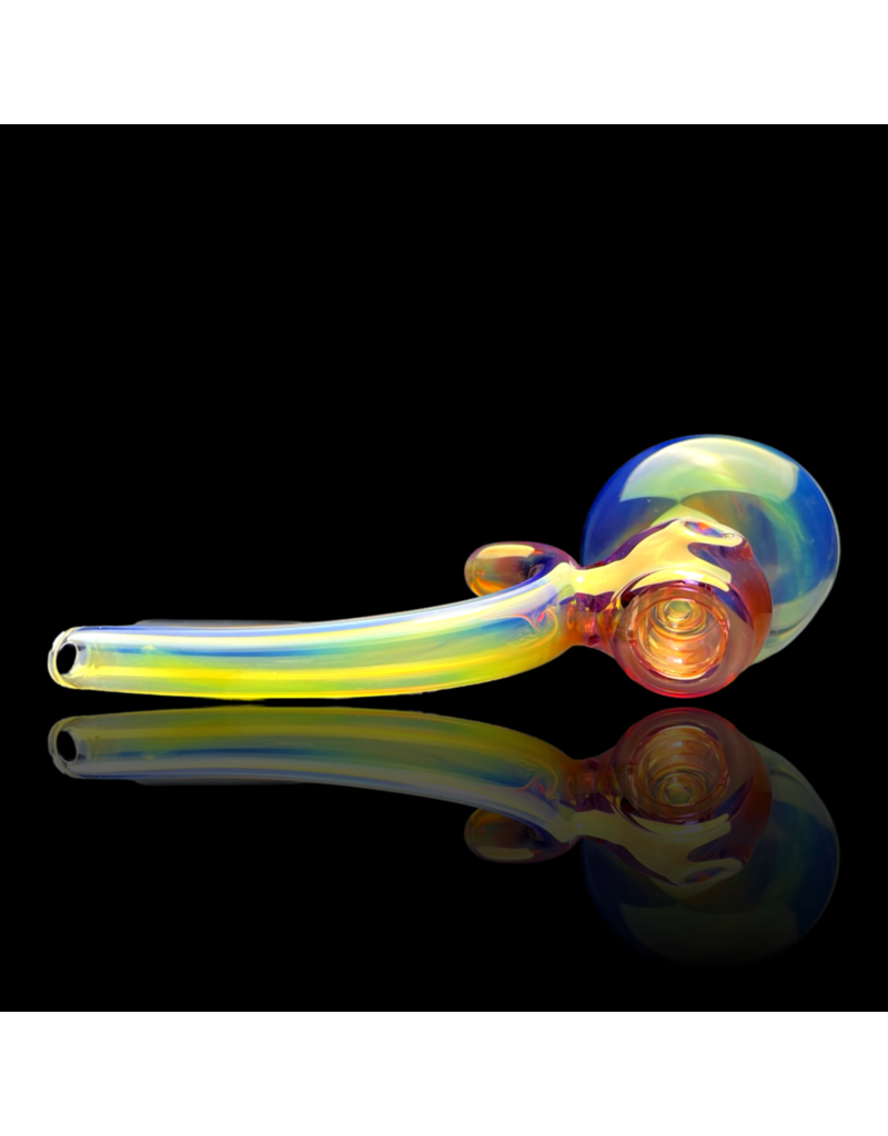 Wholesale Gold & Silver Fume Upright Bubbler Travy Buddy