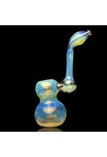 Wholesale Jumbo Silver Fume Upright Bubbler Rainbow Gabe