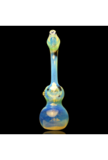 Wholesale Jumbo Silver Fume Upright Bubbler Rainbow Gabe