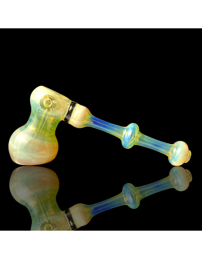 Wholesale Silver Fume Hammer Bubbler Chris Drags
