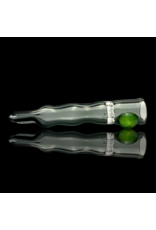 Smoke Honeycomb Chillum by Blazing Blue Glass