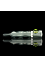 Smoke Honeycomb Chillum by Blazing Blue Glass
