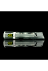 Smoke Honeycomb Chillum by Blazing Blue Glass