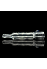 Clear Honeycomb Chillum by Blazing Blue Glass