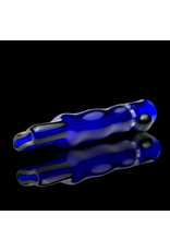 Cobalt Honeycomb Chillum by Blazing Blue
