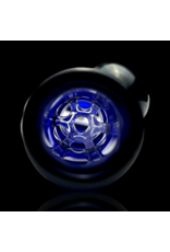Cobalt Honeycomb Chillum by Blazing Blue