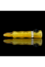 Amber Honeycomb Chillum by Blazing Blue