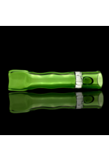 Green Honeycomb Chillum by Blazing Blue