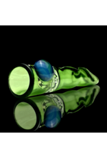 Green Honeycomb Chillum by Blazing Blue